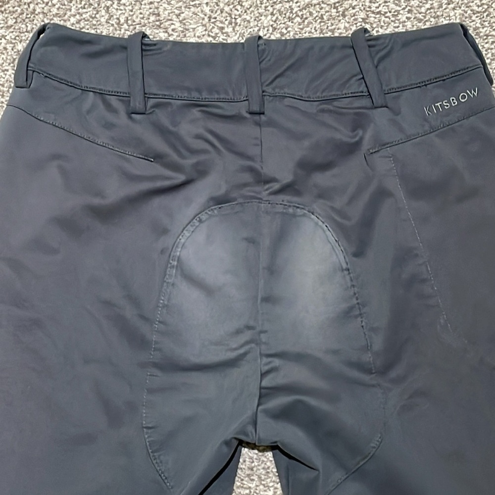 Kitsbow Gray Cycling Outdoors Nylon Stretch Hiking Casual Shorts Mens 28 (28x10) - Picture 5 of 5